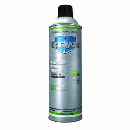 Krylon Sprayon Stainless Steel Cleaner - Aerosol SC0885000